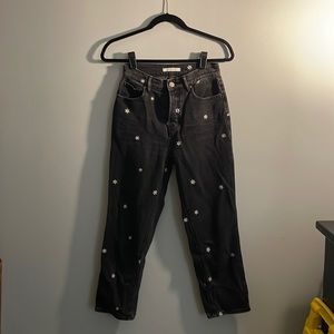 Pacsun high rise straight jeans, size 24